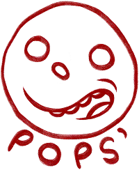 logo avec pseudonyme Pops